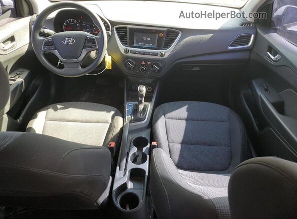 3KPC24A64LE106917 2020 HYUNDAI ACCENT Silver წინა პანელის ხედი