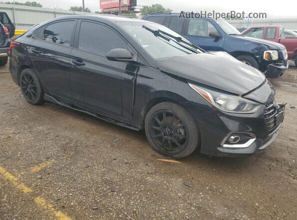 3KPC24A64LE120946 2020 HYUNDAI ACCENT Black წინა მარჯვენა