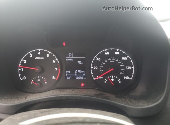 3KPC24A64LE120946 2020 HYUNDAI ACCENT Black ხელსაწყოთა პანელის ხედი