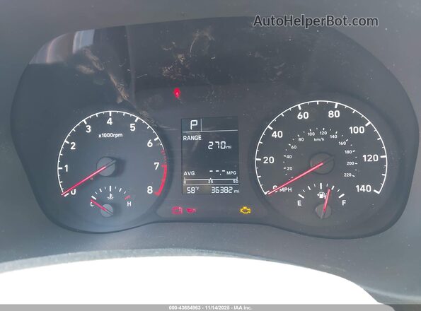 3KPC24A65LE092252 2020 HYUNDAI ACCENT Champagne Widok tylnych siedzeń