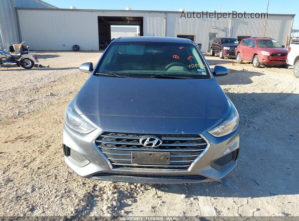 3KPC24A65LE126402 2020 HYUNDAI ACCENT Gray Widok zestawu wskaźników