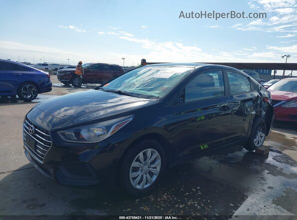 3KPC24A65ME131777 2021 HYUNDAI ACCENT Black Przód lewy