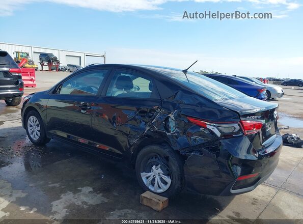3KPC24A65ME131777 2021 HYUNDAI ACCENT Black Tył lewy