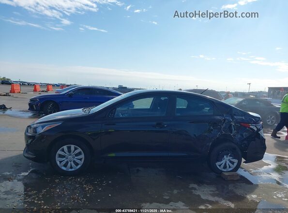 3KPC24A65ME131777 2021 HYUNDAI ACCENT Black Widok wnętrza 360 stopni