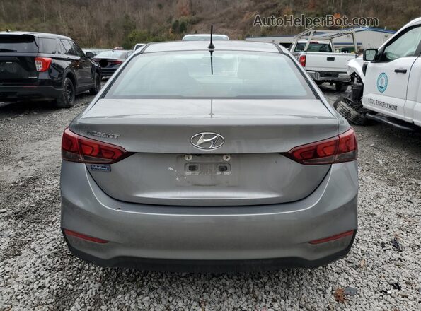 3KPC24A65ME140799 2021 HYUNDAI ACCENT Gray Widok z tyłu