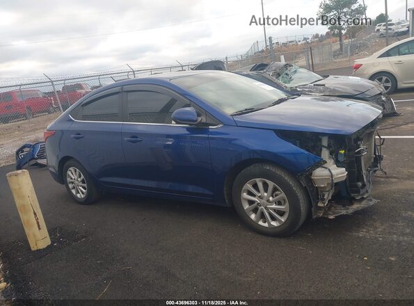 3KPC24A65NE178048 2022 HYUNDAI ACCENT Синий Панорамный вид салона 360°
