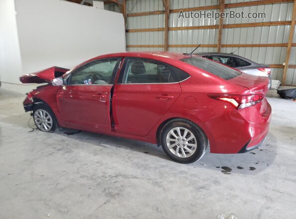 3KPC24A66NE187874 2022 HYUNDAI ACCENT Красный Задняя левая четверть
