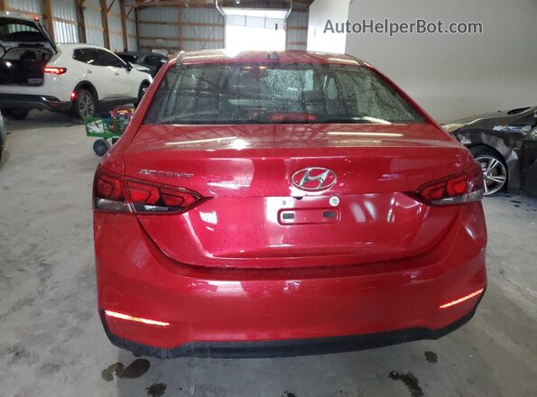 3KPC24A66NE187874 2022 HYUNDAI ACCENT Красный Вид сзади
