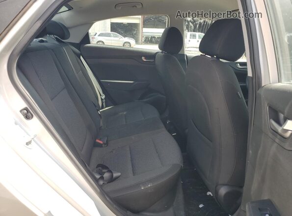 3KPC24A66NE190046 2022 HYUNDAI ACCENT Серебряный Вид задних сидений