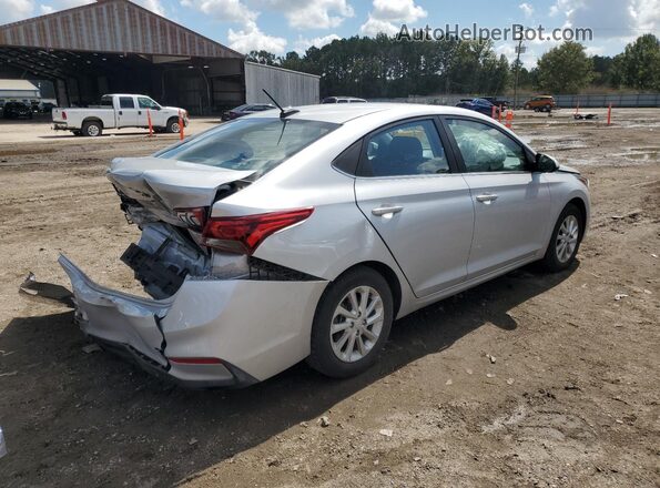 3KPC24A66NE190046 2022 HYUNDAI ACCENT Серебряный Задняя правая четверть