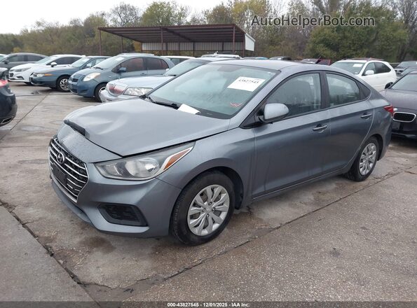 3KPC24A67LE118673 2020 HYUNDAI ACCENT Gray Vista tres cuartos delantera izquierda