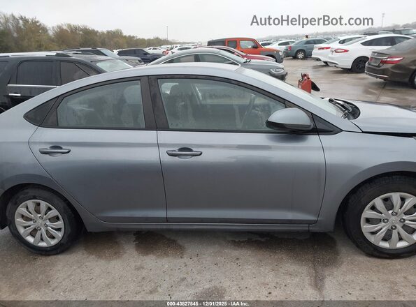 3KPC24A67LE118673 2020 HYUNDAI ACCENT Gray Vista interior trasera