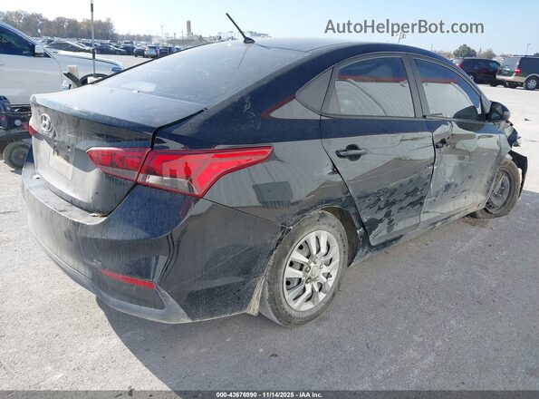 3KPC24A67LE122321 2020 HYUNDAI ACCENT Black Trasero derecho