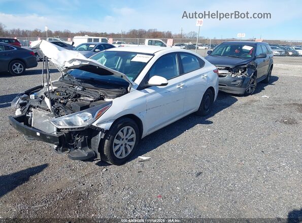 3KPC24A67ME128573 2021 HYUNDAI ACCENT White Front left