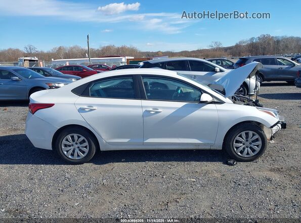 3KPC24A67ME128573 2021 HYUNDAI ACCENT White Rear interior view