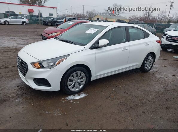 3KPC24A67ME136477 2021 HYUNDAI ACCENT White Przód lewy
