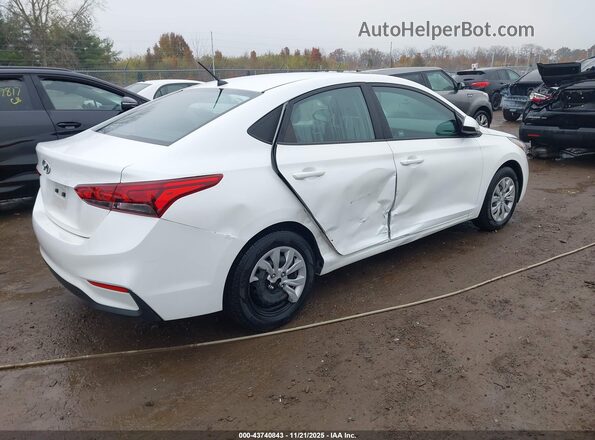 3KPC24A67ME136477 2021 HYUNDAI ACCENT White Tył prawy