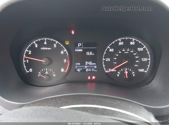 3KPC24A67ME136477 2021 HYUNDAI ACCENT White Widok tylnych siedzeń