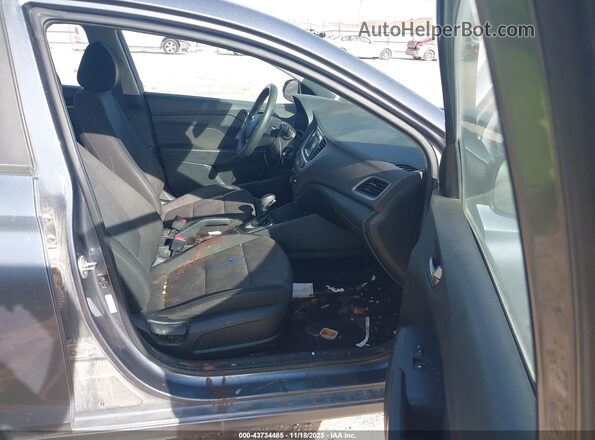 3KPC24A68LE096599 2020 HYUNDAI ACCENT Gray Widok wnętrza z przodu