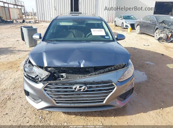 3KPC24A68LE096599 2020 HYUNDAI ACCENT Gray Widok zestawu wskaźników
