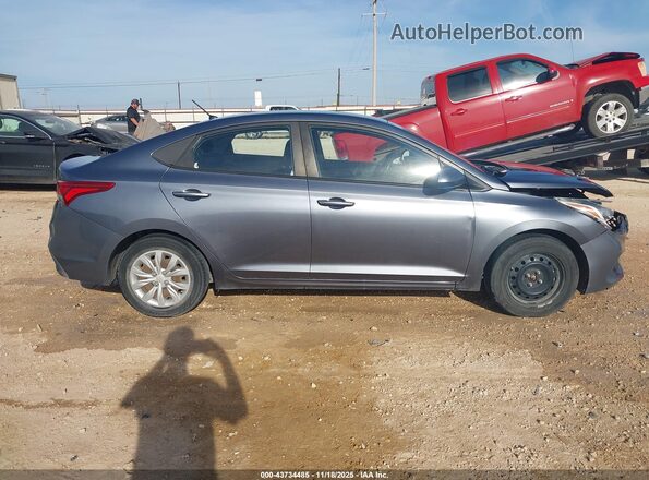 3KPC24A68LE096599 2020 HYUNDAI ACCENT Gray Widok wnętrza z tyłu