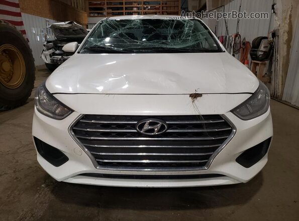 3KPC24A68LE114065 2020 HYUNDAI ACCENT White Vista frontal
