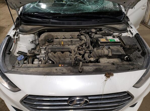 3KPC24A68LE114065 2020 HYUNDAI ACCENT White Vista interior trasera