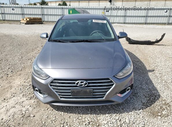 3KPC24A68LE121288 2020 HYUNDAI ACCENT Gray წინა ხედი
