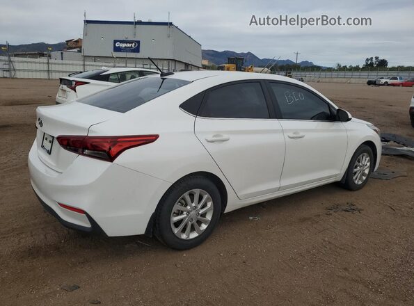 3KPC24A68LE125843 2020 HYUNDAI ACCENT White Trasero derecho