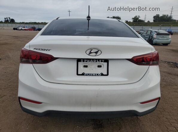 3KPC24A68LE125843 2020 HYUNDAI ACCENT White Vista trasera