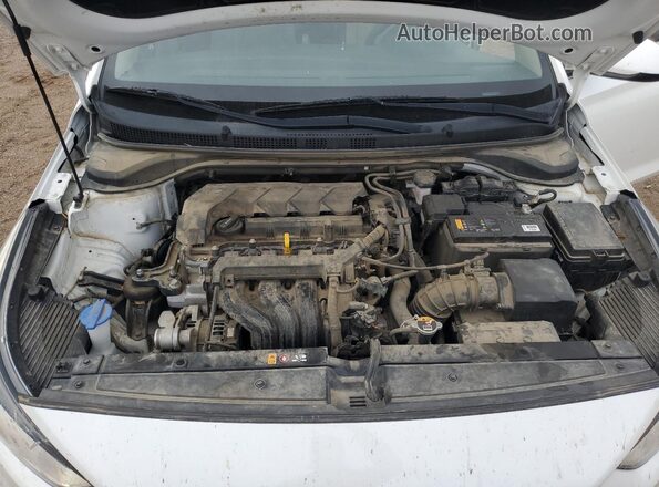 3KPC24A68LE125843 2020 HYUNDAI ACCENT White Vista interior trasera