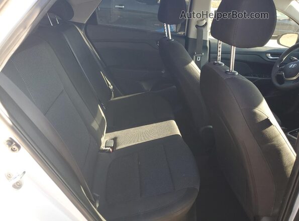 3KPC24A68NE169697 2022 HYUNDAI ACCENT White Вид задніх сидінь