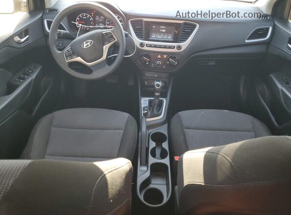 3KPC24A68NE169697 2022 HYUNDAI ACCENT White Вид панелі приладів