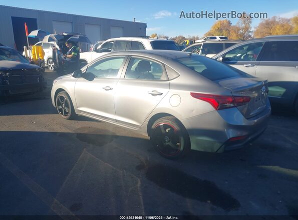 3KPC24A69ME140322 2021 HYUNDAI ACCENT Silver Հետևի ձախ