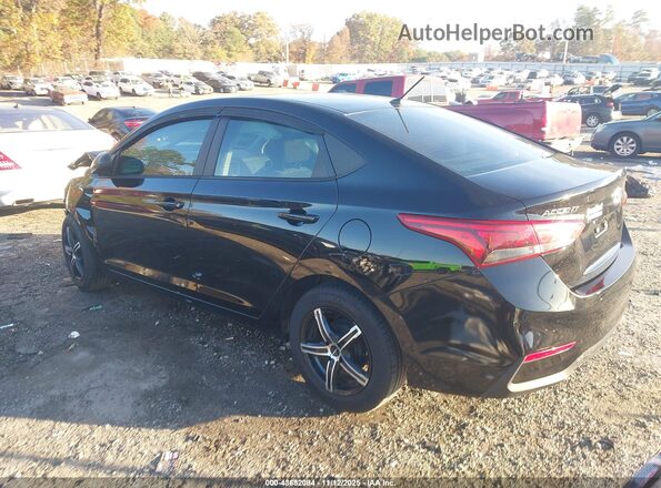 3KPC24A69NE153668 2022 HYUNDAI ACCENT Black Հետևի ձախ