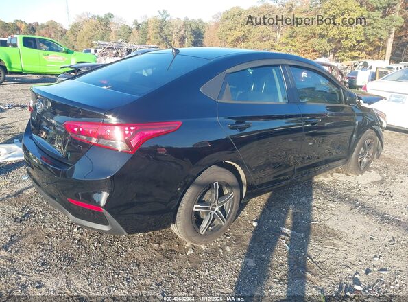3KPC24A69NE153668 2022 HYUNDAI ACCENT Black Հետևի աջ