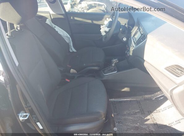 3KPC24A69NE153668 2022 HYUNDAI ACCENT Black Սալոնի դիմացի տեսք
