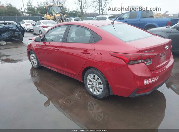 3KPC24A6XLE098516 2020 HYUNDAI ACCENT Red უკანა მარცხენა