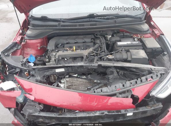 3KPC24A6XLE098516 2020 HYUNDAI ACCENT Red უკანა ხედი