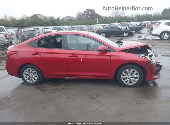 3KPC24A6XLE098516 2020 HYUNDAI ACCENT Red უკანა სალონის ხედი