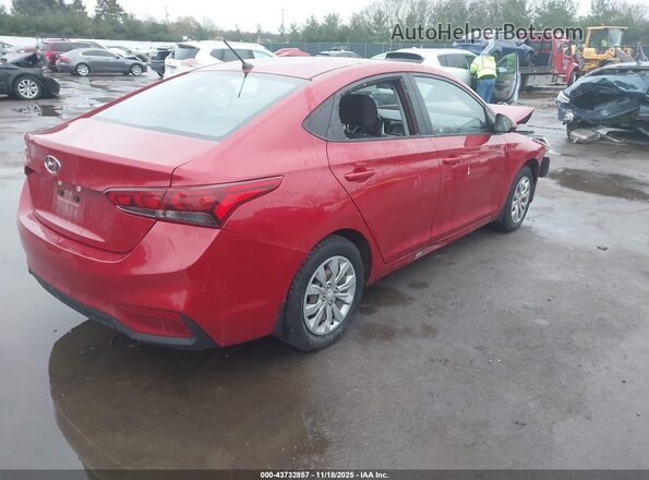 3KPC24A6XLE098516 2020 HYUNDAI ACCENT Red უკანა მარჯვენა