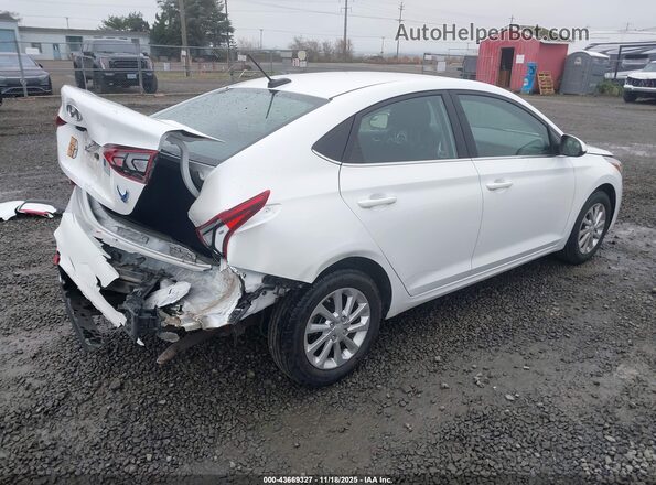 3KPC24A6XNE188042 2022 HYUNDAI ACCENT Белый Задняя правая четверть
