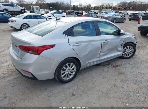 3KPC24A6XNE190048 2022 HYUNDAI ACCENT Серебряный Задняя правая четверть