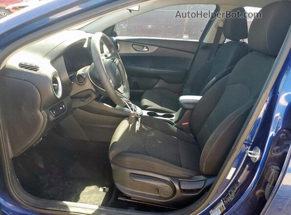 3KPF24AD3LE140746 2020 KIA FORTE Blue წინა სალონის ხედი