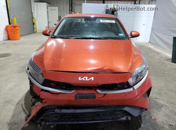 3KPF24AD3NE494429 2022 KIA FORTE Оранжевый Вид спереди