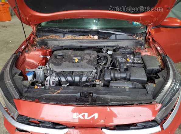 3KPF24AD3NE494429 2022 KIA FORTE Оранжевый Вид задней части салона