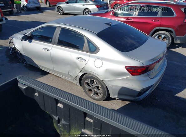 3KPF24AD4LE221528 2020 KIA FORTE Серебряный Задняя левая четверть