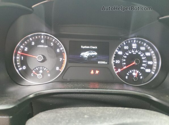 3KPF24AD6NE442843 2022 KIA FORTE Красный Вид щитка приборов