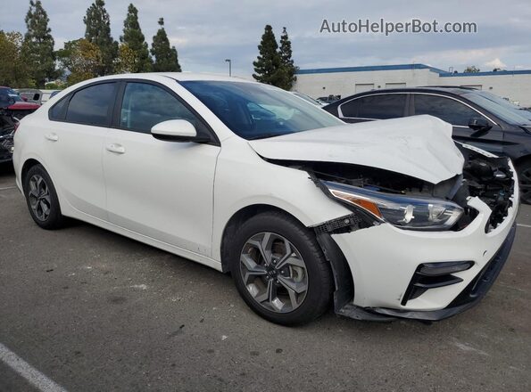 3KPF24AD8LE257058 2020 KIA FORTE White Przód prawy