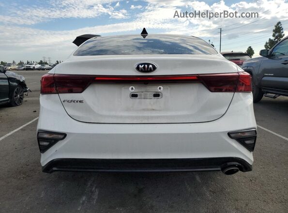 3KPF24AD8LE257058 2020 KIA FORTE White Widok z tyłu